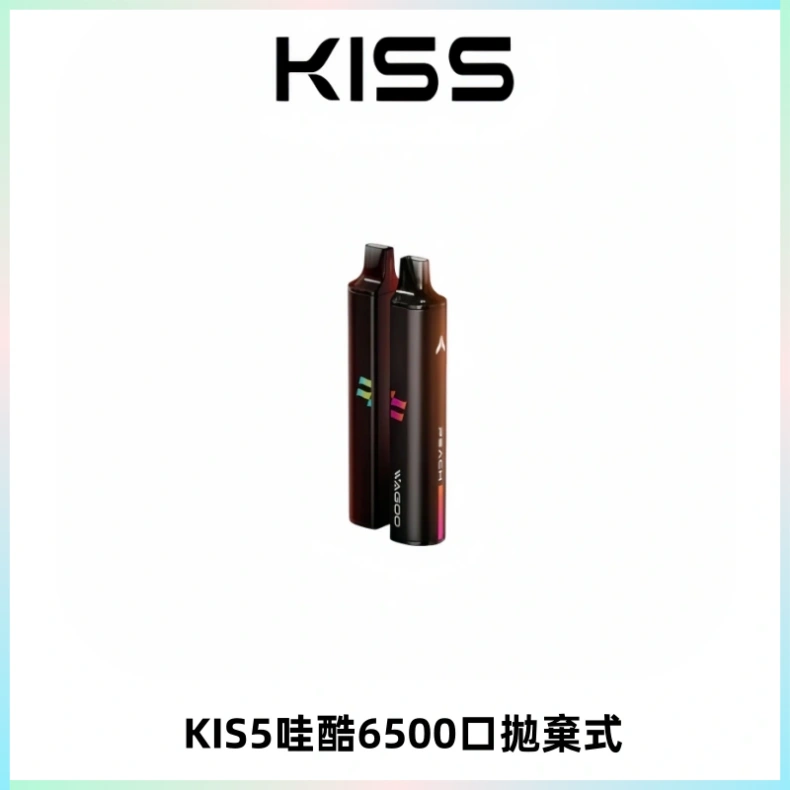 KIS5WAGOO哇酷6500口拋棄式 | 自由混搭雙口味 | 雙芯組合